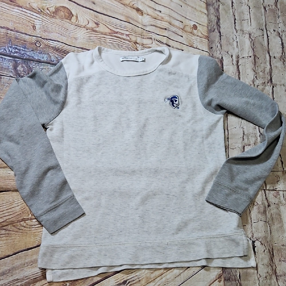 Peter Millar Womens‎ Sweatshirt Lab Store Seton Hall University Embroidered Sm